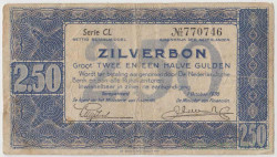 Банкнота. Нидерланды. 2.5 гульдена 1938 год. Тип 2.