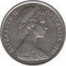 Монета. Австралия. 5 центов 1981 год. ав.