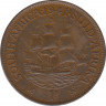 Монета. Южно-Африканская республика (ЮАР). 1 пенни 1941 год. ав.