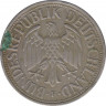Монета. ФРГ. 2 марки 1951 год. (F). рев.