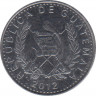 Монета. Гватемала. 5 сентаво 2012 год. ав.