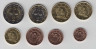 Монеты. Кипр. Набор евро 8 монет 2017 год. 1, 2, 5, 10, 20, 50 центов, 1, 2 евро. ав.