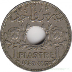 Монета. Сирия. 1 пиастр 1935 год.