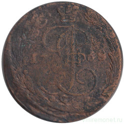 Монета. Россия. 5 копеек 1768 год. ЕМ.