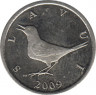 Монета. Хорватия. 1 куна 2009 год. ав.
