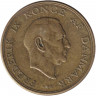 Монета. Дания. 2 кроны 1951 год.