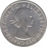 Монета. Австралия. 1 флорин (2 шиллинга) 1963 год. рев.