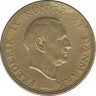 Монета. Дания. 2 кроны 1955 год. рев.