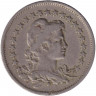 Монета. Бразилия. 200 рейсов 1930 год.