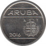 Монета. Аруба. 5 центов 2016 год. ав.