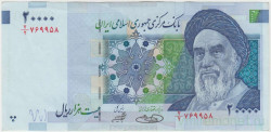 Банкнота. Иран. 20000 риалов 2004 - 2005 год. Толстая подпись. Тип 147c.