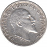  Монета. Болгария. 50 стотинок 1910 год. рев.