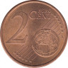 Монета. Франция. 2 цента 2015 год. рев.