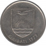 Монета. Кирибати. 5 центов 1979 год. Немагнитная. ав.