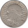 Монета. Польша. 2 злотых 1934 год. ав.