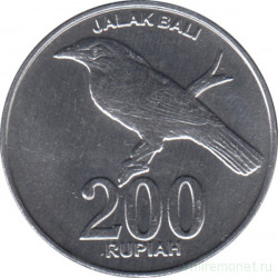 Монета. Индонезия. 200 рупий 2003 год.
