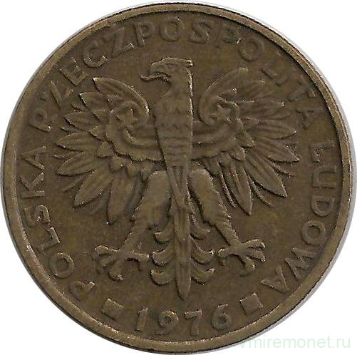 Монета. Польша. 2 злотых 1976 год.