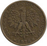 Реверс.Монета. Польша. 2 злотых 1976 год.