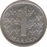 Монета. Финляндия. 1 марка 1968 год. рев.