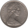 Монета. Австралия. 5 центов 1980 год. ав.