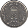 Монета. Нидерландские Антильские острова. 10 центов 1975 год. ав.