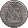 Монета. Португалия. 2,5 эскудо 1983 год. ав.