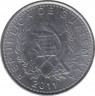 Монета. Гватемала. 5 сентаво 2011 год. ав.