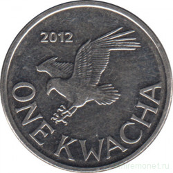 Монета. Малави. 1 квача 2012 год.