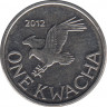 Монета. Малави. 1 квача 2012 год. ав.