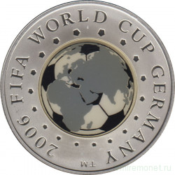 Монета. Беларусь. 20 рублей 2005 год. Чемпионат мира по футболу 2006 года. 