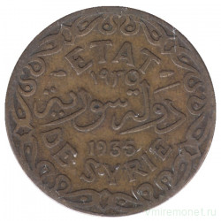 Монета. Сирия. 5 пиастров 1935 год. 
