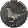  Монета. Хорватия. 1 куна 2011 год. ав.