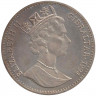 Монета. Гибралтар. 1 крона 1994 год. Вторая Мировая война. Король Георг VI с пилотами.