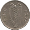 Реверс. Монета. Ирландия. 5 пенсов 1976 год.