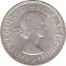 Монета. Австралия. 1 флорин (2 шиллинга) 1954 год. Королевский визит в Австралию. рев.