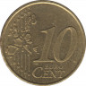 Монета. Люксембург. 10 центов 2004 год. рев.