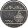 Монета. Аруба. 5 центов 2008 год. ав.
