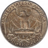 Монета. США. 25 центов 1959 год. Без отметки монетного двора. рев.