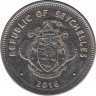 Монета. Сейшельские острова. 1 рупия 2016 год. ав.