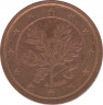 Монета. Германия. 2 цента 2002 год. (A). ав.
