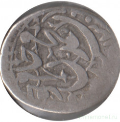 Монета. Хива. 1 таньга 1891 (1308) год.