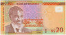 Банкнота. Намибия. 20 долларов 2018 год. Тип 17. ав.