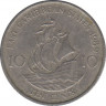 Монета. Восточные Карибские государства. 10 центов 1989 год. ав.