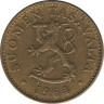 Монета. Финляндия. 50 пенни 1964 год.