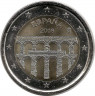 Монета. Испания. 2 евро 2016 год. Сеговия. ав