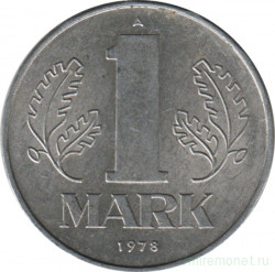 Монета. ГДР. 1 марка 1978 год.