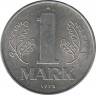 Монета. ГДР. 1 марка 1978 год. ав.