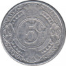 Монета. Нидерландские Антильские острова. 5 центов 1999 год. ав.