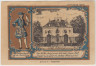 Бона. Нотгельд. Германия. Город Брюль. 2 марки 1922 год. Вариант 192.1.а.3. рев.