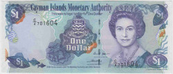 Банкнота. Каймановы острова. 1 доллар 2006 год. Тип 33а.